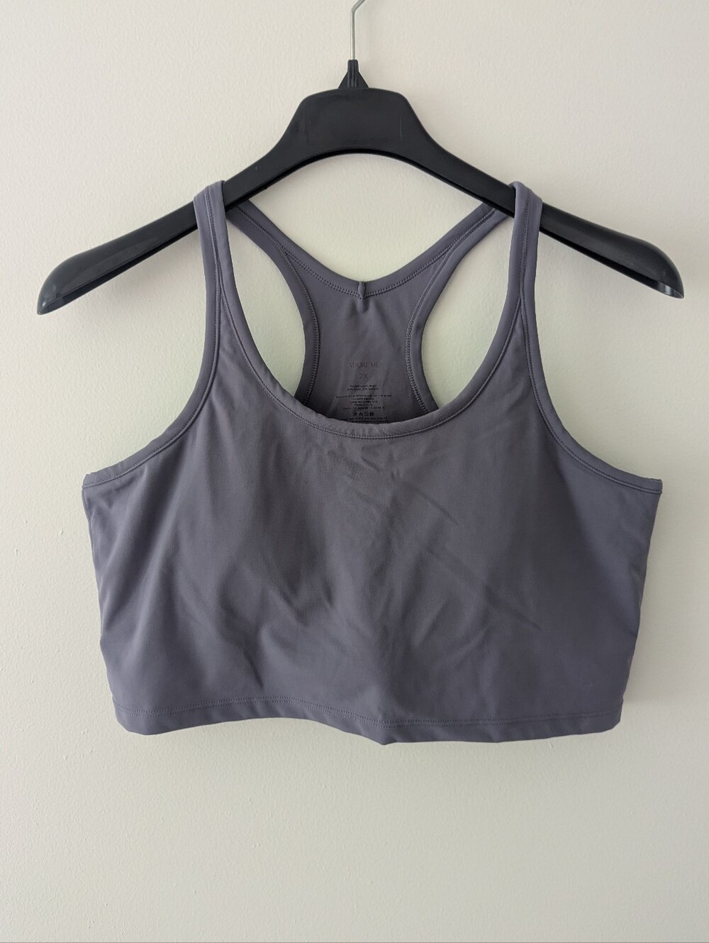 Adore Me Sports Bra Size 2X Purple